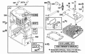 Cylinder Head Diagram and Parts List for 170452-6105-01  Briggs and Stratton Engine